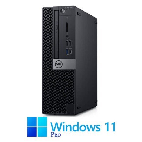 Calculatoare Dell OptiPlex XE3 SFF, Hexa Core i5-9500, 16GB, 512GB SSD, Win 11 Pro